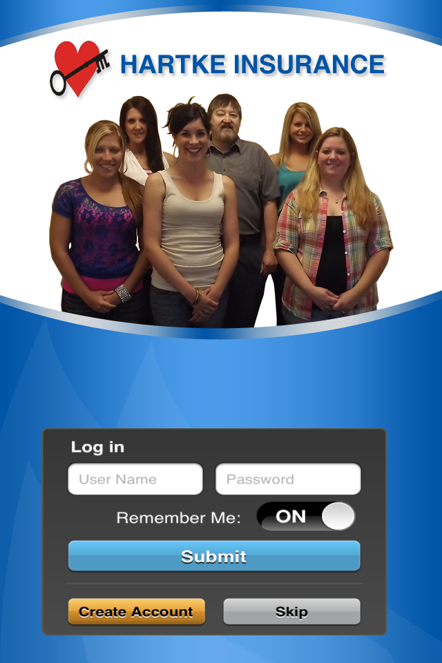 Hartke Insurance Evansville for iPhone
